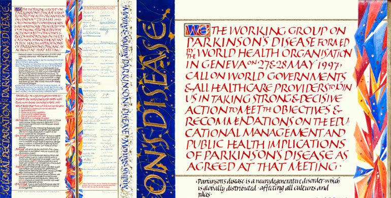 The Global Declaration on Parkinson's Disease (with detail)